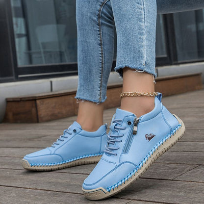 🔥 -50% DTO. | Zapatos Ergonómicos de Piel Premium 👞 Antideslizantes e Impermeables ✅Soporte Plantar, Unisex